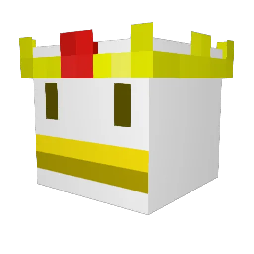 GivMeLettuce1010 Minecraft avatar head, 3D render
