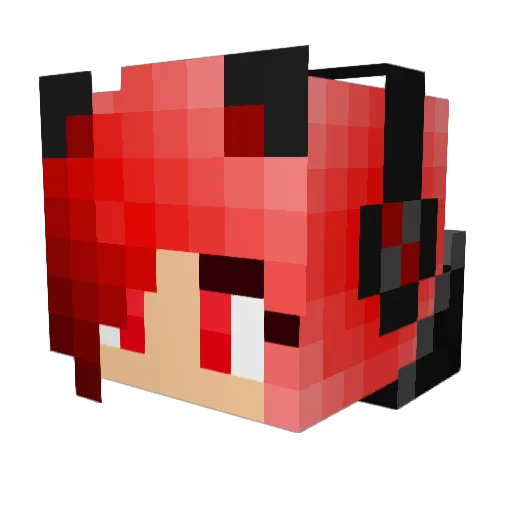 GiveMeASmallLoan Minecraft avatar head, 3D render