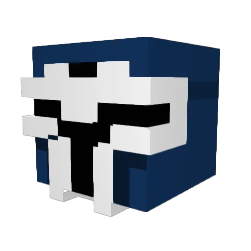 GiverofBirth Minecraft avatar head, 3D render