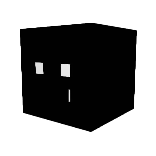 GivingEffects Minecraft avatar head, 3D render