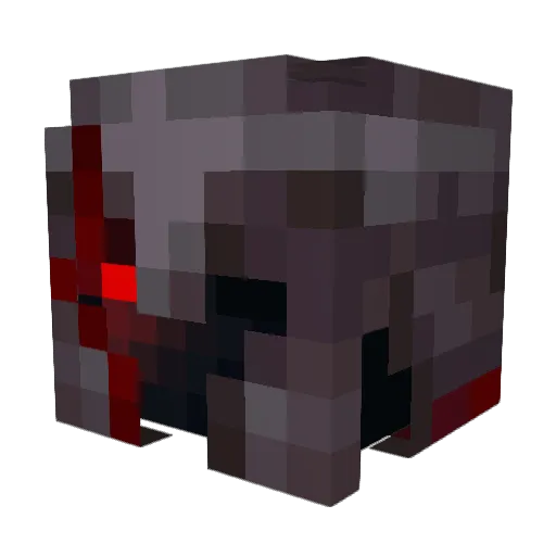 Giyemu Minecraft avatar head, 3D render