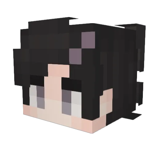 Gizmo7000 Minecraft avatar head, 3D render