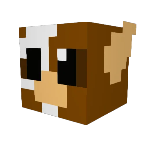Gizmo7002 Minecraft avatar head, 3D render