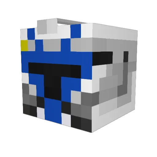 GizmoNR5 Minecraft avatar head, 3D render