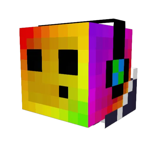 GizmoRIP Minecraft avatar head, 3D render