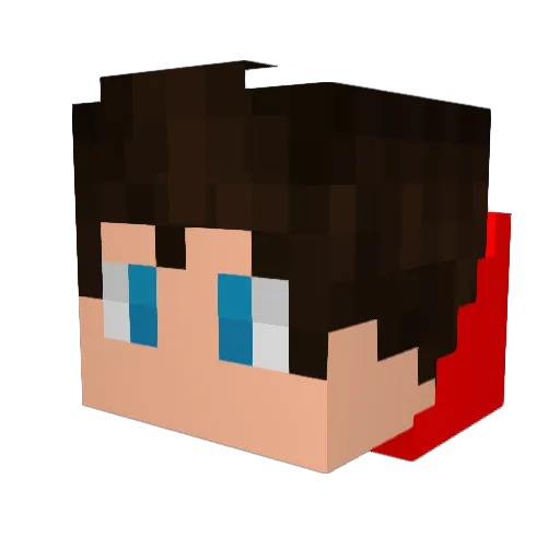 Gizmo_J0 Minecraft avatar head, 3D render