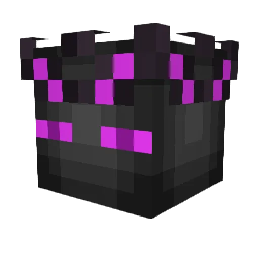 Gizwoom Minecraft avatar head, 3D render