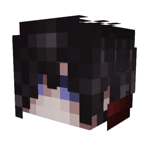 Gjerman4284 Minecraft avatar head, 3D render