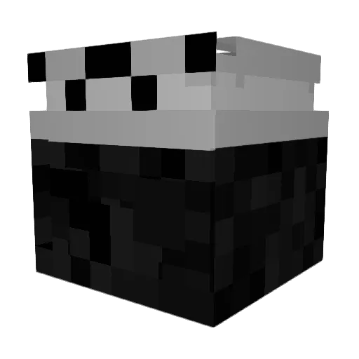 Gjimbo Minecraft avatar head, 3D render
