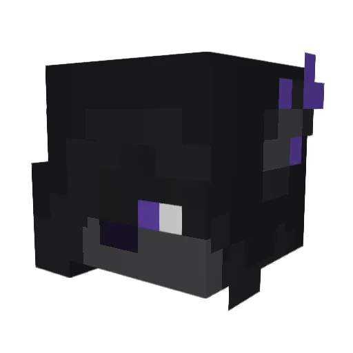 Glacier___ Minecraft avatar head, 3D render