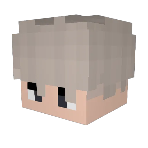 GladCello273 Minecraft avatar head, 3D render