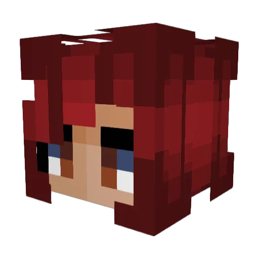 Gladiator311 Minecraft avatar head, 3D render