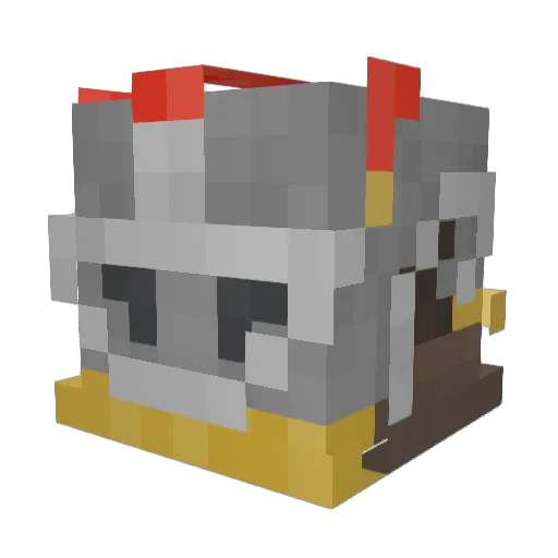 Gladiator8269 Minecraft avatar head, 3D render
