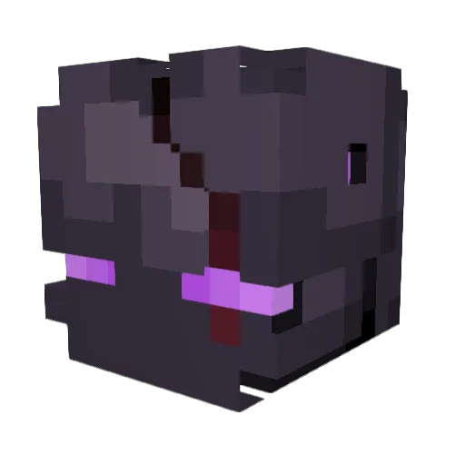 Glebul Minecraft avatar head, 3D render