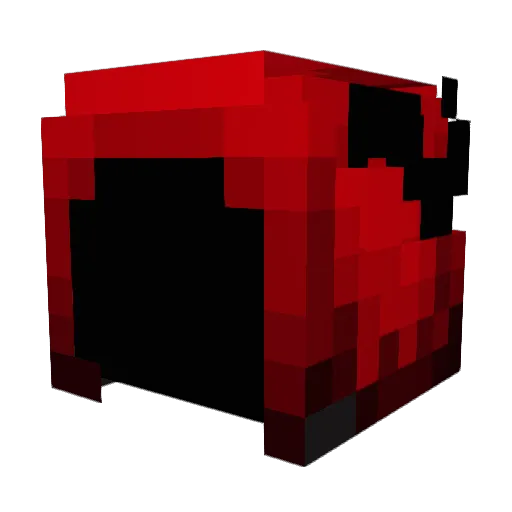 GlippyGlaggle Minecraft avatar head, 3D render
