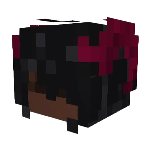 Glitchgaming856 Minecraft avatar head, 3D render