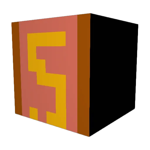 Glizzy101 Minecraft avatar head, 3D render