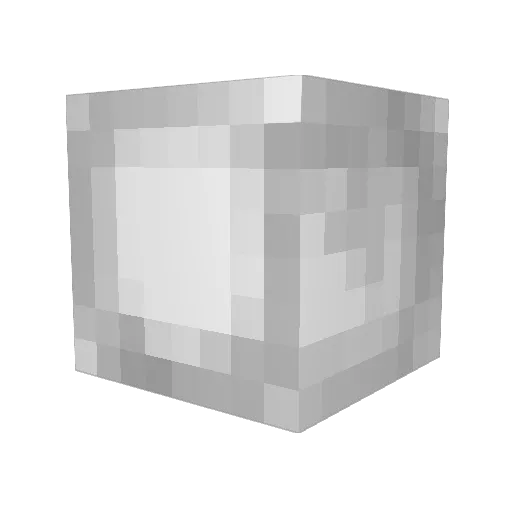 GlobalPotato_ Minecraft avatar head, 3D render
