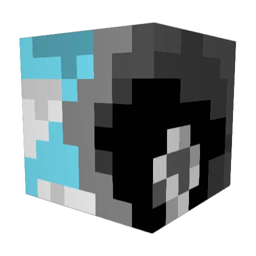 Globe000 Minecraft avatar head, 3D render
