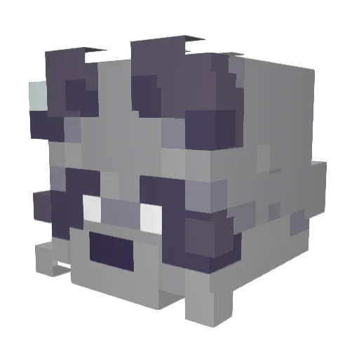Globe8107 Minecraft avatar head, 3D render