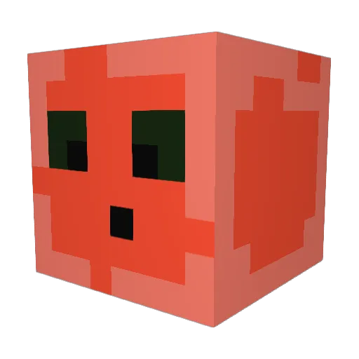 Glod_51 Minecraft avatar head, 3D render