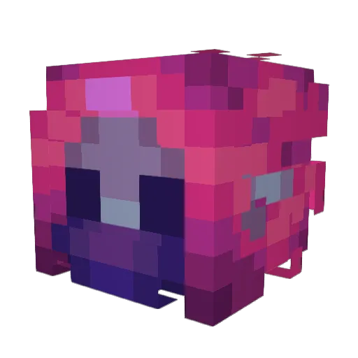 Glommer27 Minecraft avatar head, 3D render