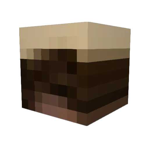 Gloobwart Minecraft avatar head, 3D render