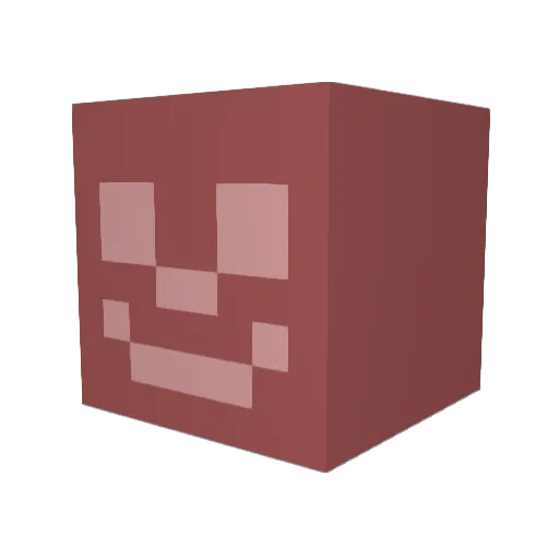 GloopyGooby Minecraft avatar head, 3D render