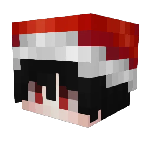 Glorious_MC Minecraft avatar head, 3D render