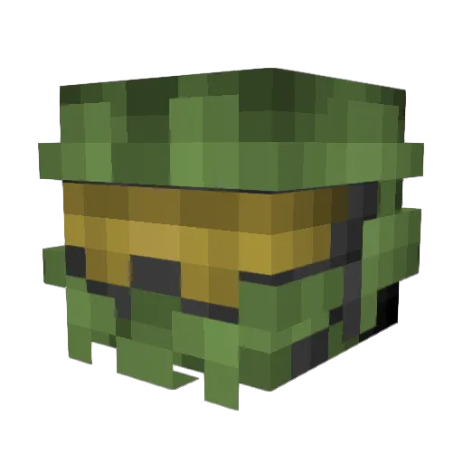 Glorys777 Minecraft avatar head, 3D render