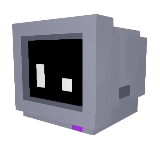 Glovewort Minecraft avatar head, 3D render