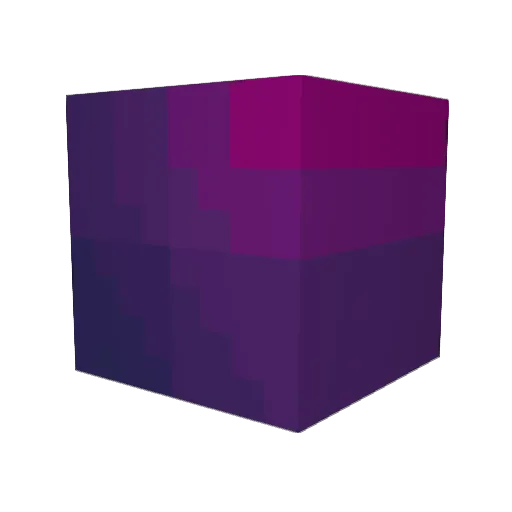 Glow_Stick_22 Minecraft avatar head, 3D render