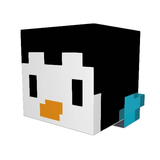 Glowbat916 Minecraft avatar head, 3D render