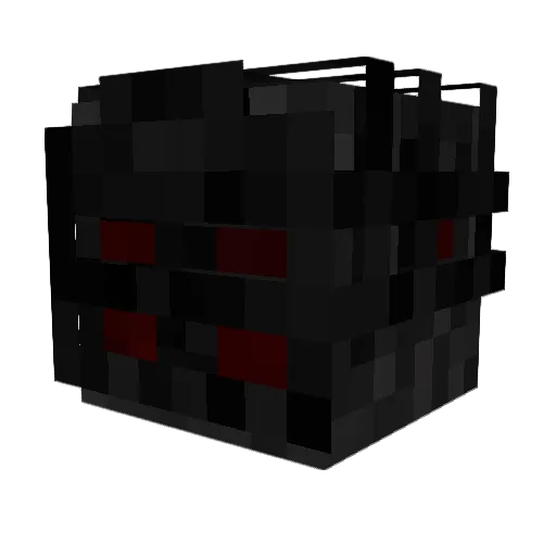 Glubman424 Minecraft avatar head, 3D render