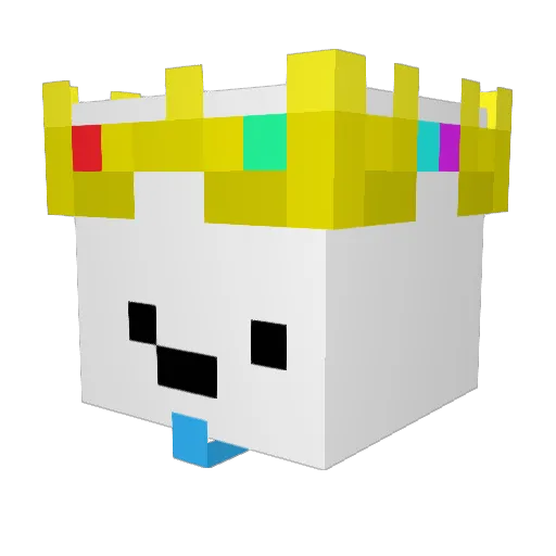 Gluestick185 Minecraft avatar head, 3D render