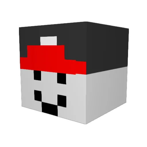 Gman05123 Minecraft avatar head, 3D render