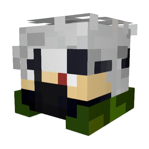 Gmartinez1209 Minecraft avatar head, 3D render