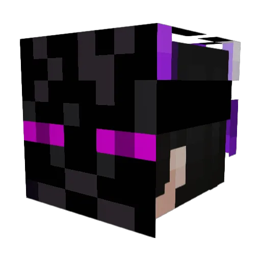 GmoneyRL Minecraft avatar head, 3D render