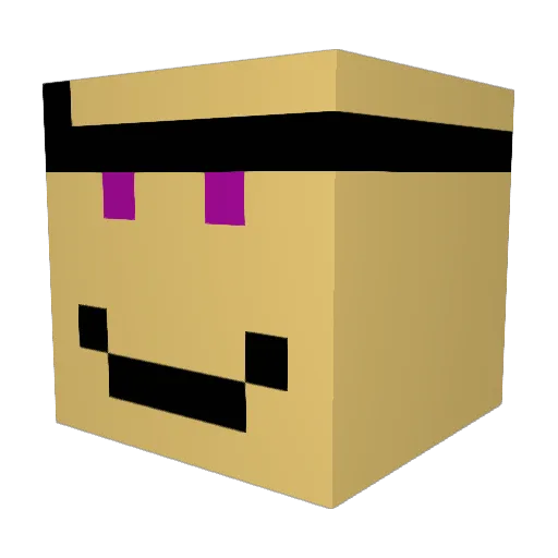 Gmonster23453 Minecraft avatar head, 3D render