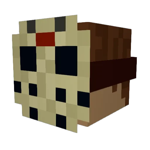 Gnarum Minecraft avatar head, 3D render