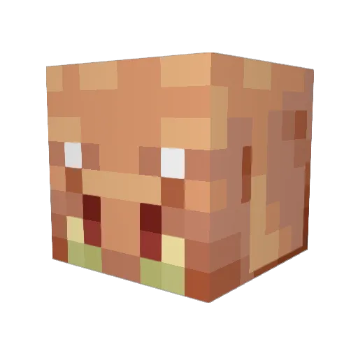 Gnome5339 Minecraft avatar head, 3D render