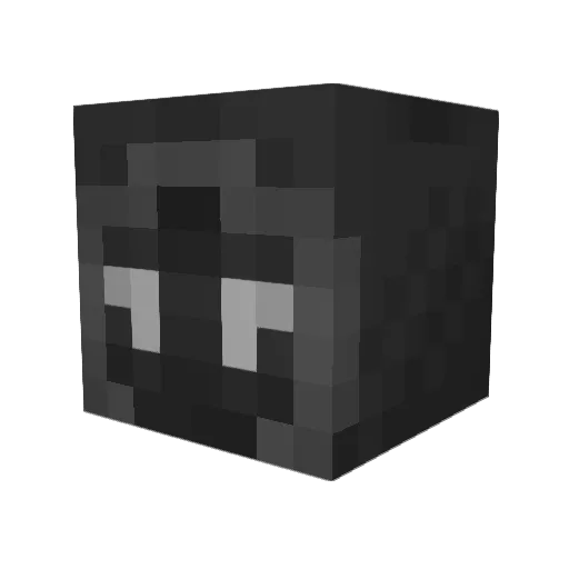 GnomeSpy Minecraft avatar head, 3D render