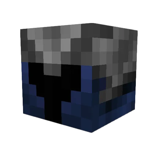 GnomeyG Minecraft avatar head, 3D render