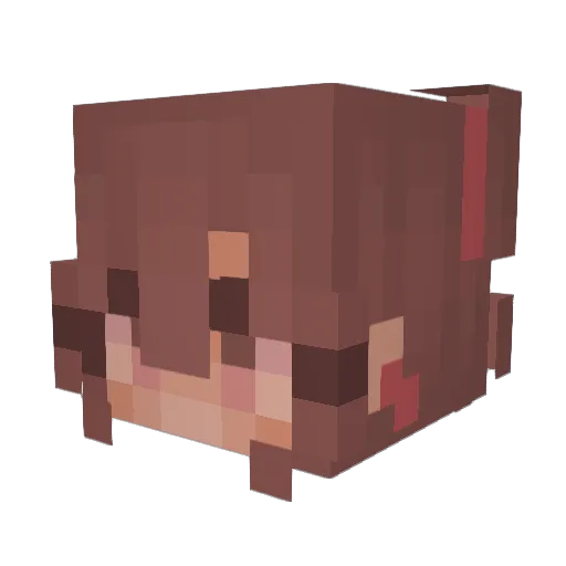Gnomie_Noodle Minecraft avatar head, 3D render