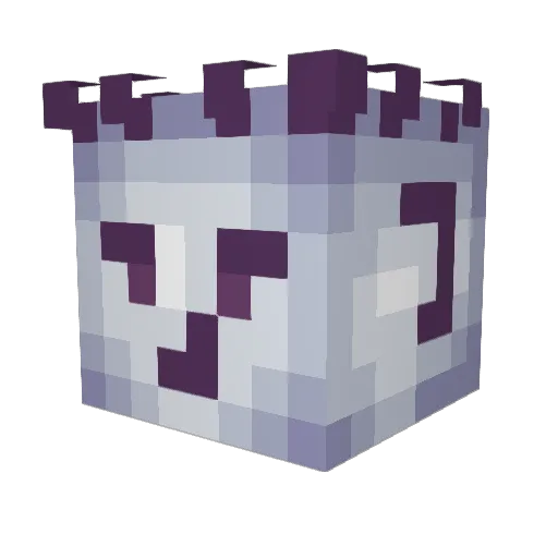 Gnop2 Minecraft avatar head, 3D render