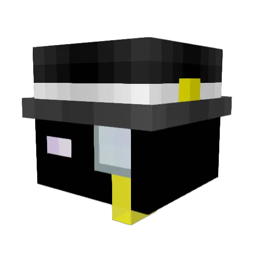 Go1os Minecraft avatar head, 3D render