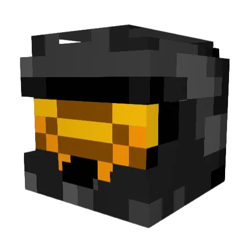 GoAfterIt Minecraft avatar head, 3D render