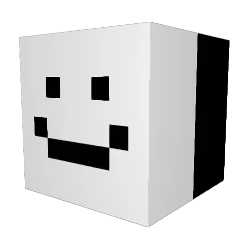 GoBuckett Minecraft avatar head, 3D render