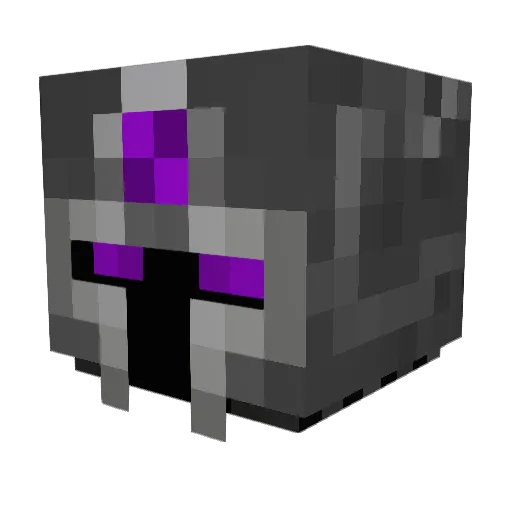GoCaesar Minecraft avatar head, 3D render