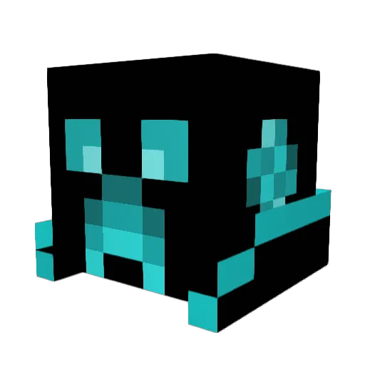 GoDuke15 Minecraft avatar head, 3D render